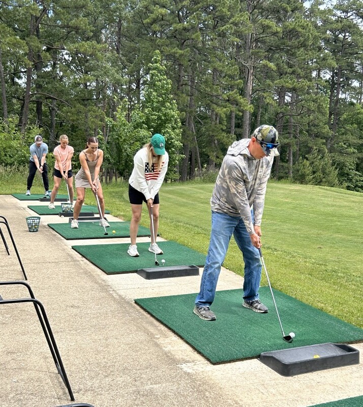 Then it was time for some family fun off to the Cedar Creek Golf Course for a few rounds at the driving range. Buckets of balls and lots of laughs. It’s a fantastic stop, even for beginners or teens.